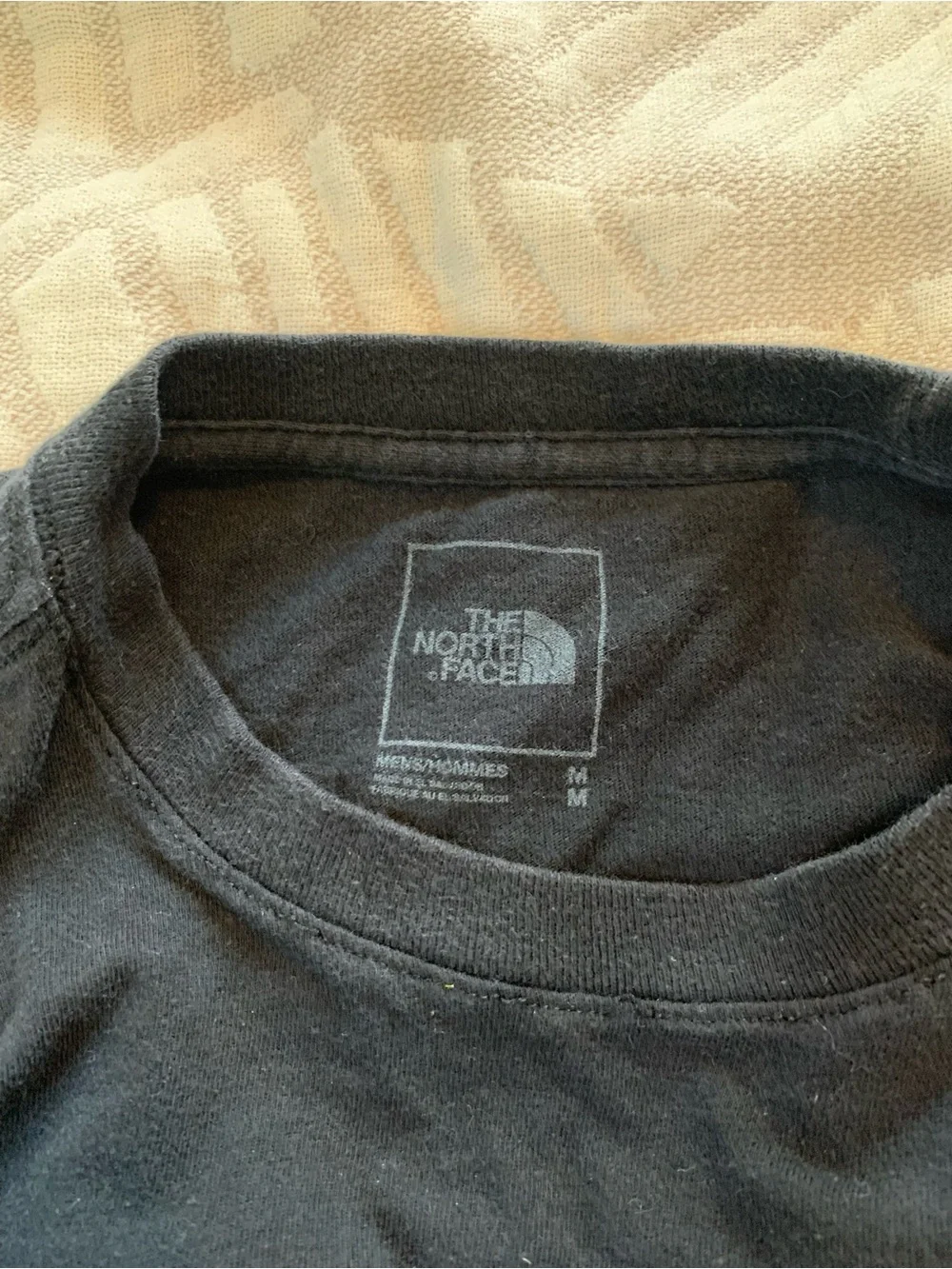 The North Face Men's Black Logo Crew Neck T-Shirt, Never Stop Exploring Medium
